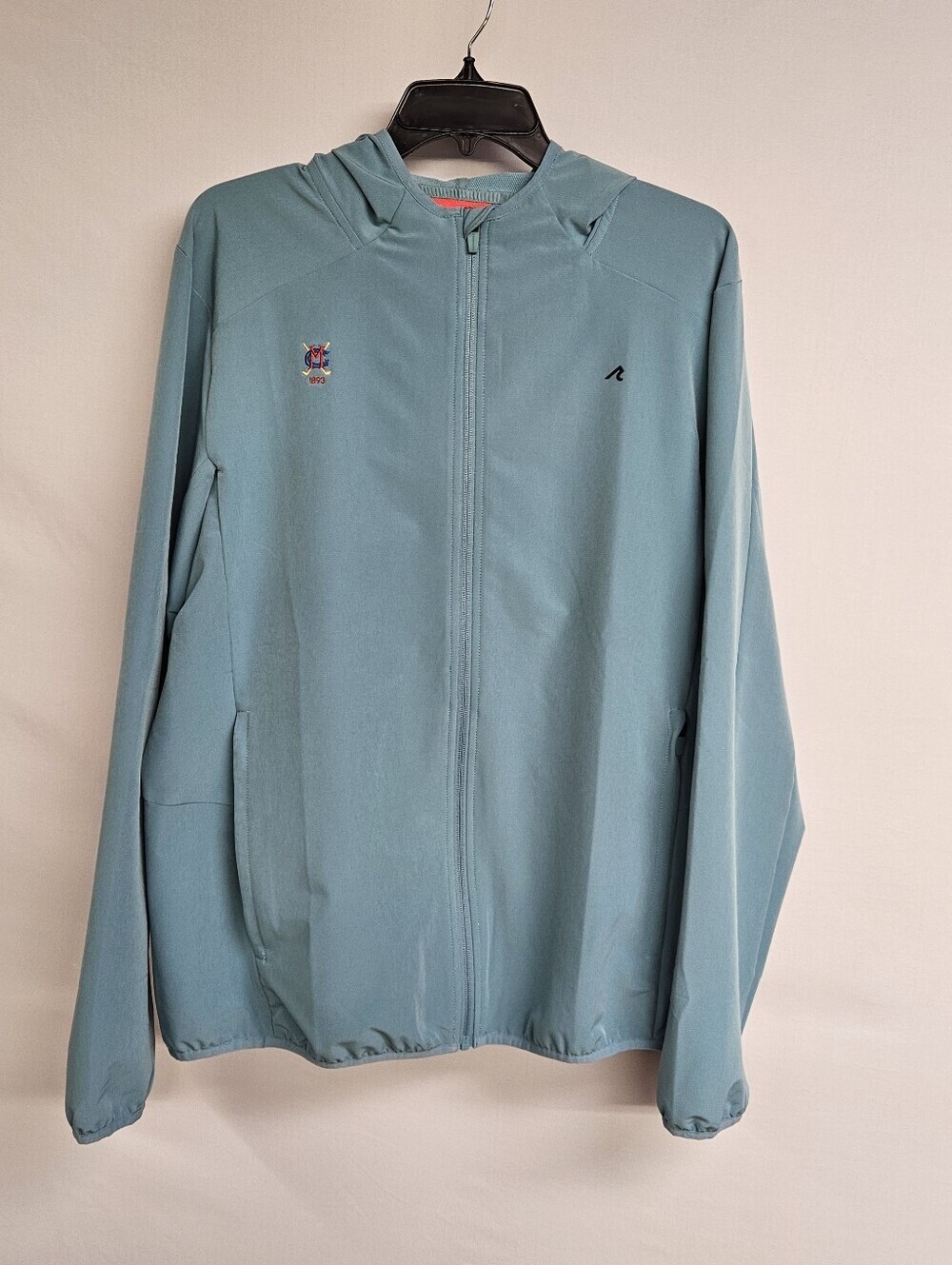 Redvanly Dewitt Jacket Mens Large Rainforest Montclair Golf Club Windbreaker EUC